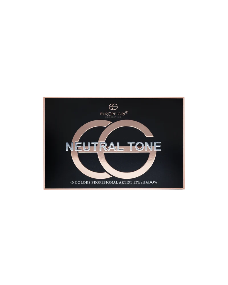 Europe Girl Cosmetcis Neutral Tone 40 Colors Proff Artist Shadow