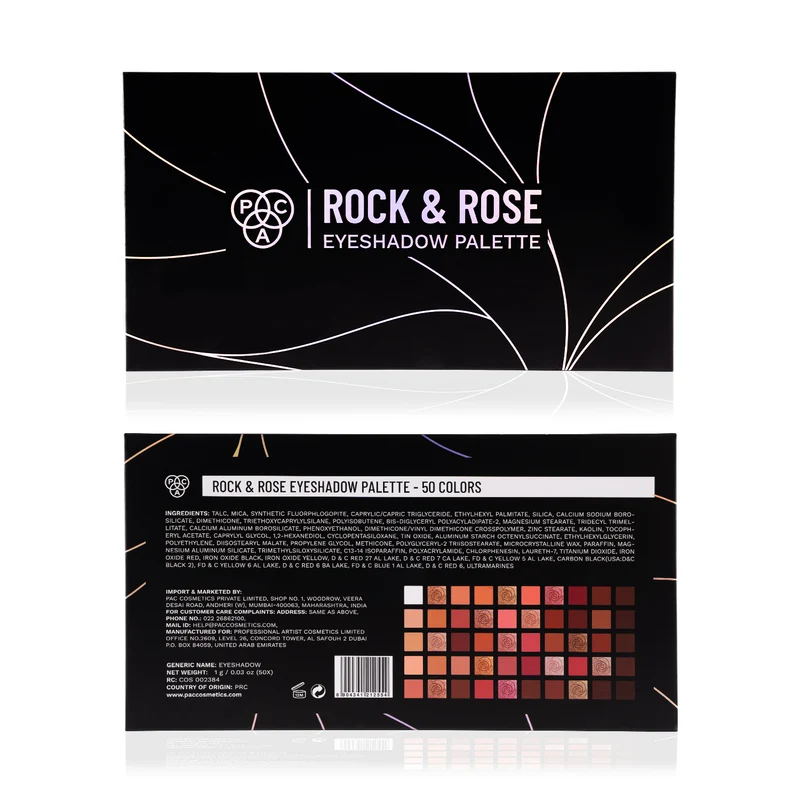 PAC Rose And Rose Palette - Eyeshadow